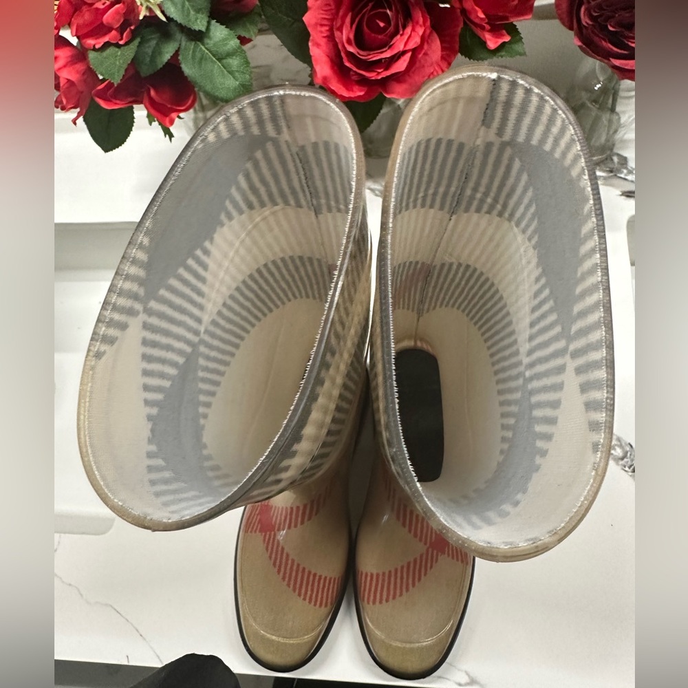 Authentic Burberry Rain Boots